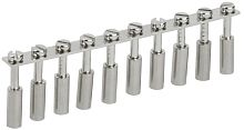 Перемычка винтовая IEK для клемм КВИ-16мм2 10PIN картинка 